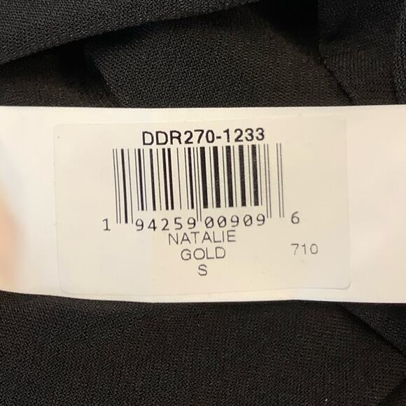 Dress the Population Size Small Natalie Gold Sequin Cocktail Party Dress G7-2 - Picture 9 of 9